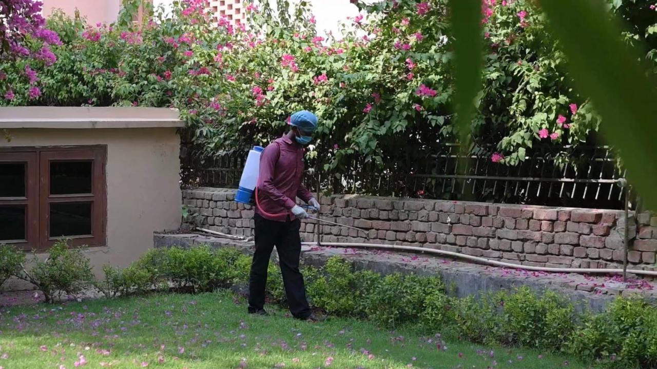 Hotel Bhakti Dhama Vrindāvan Eksteriør bilde