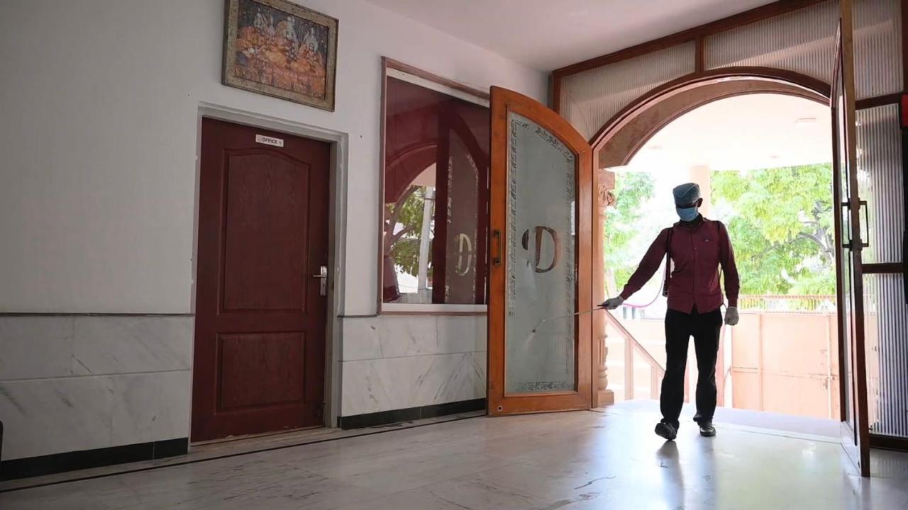 Hotel Bhakti Dhama Vrindāvan Eksteriør bilde