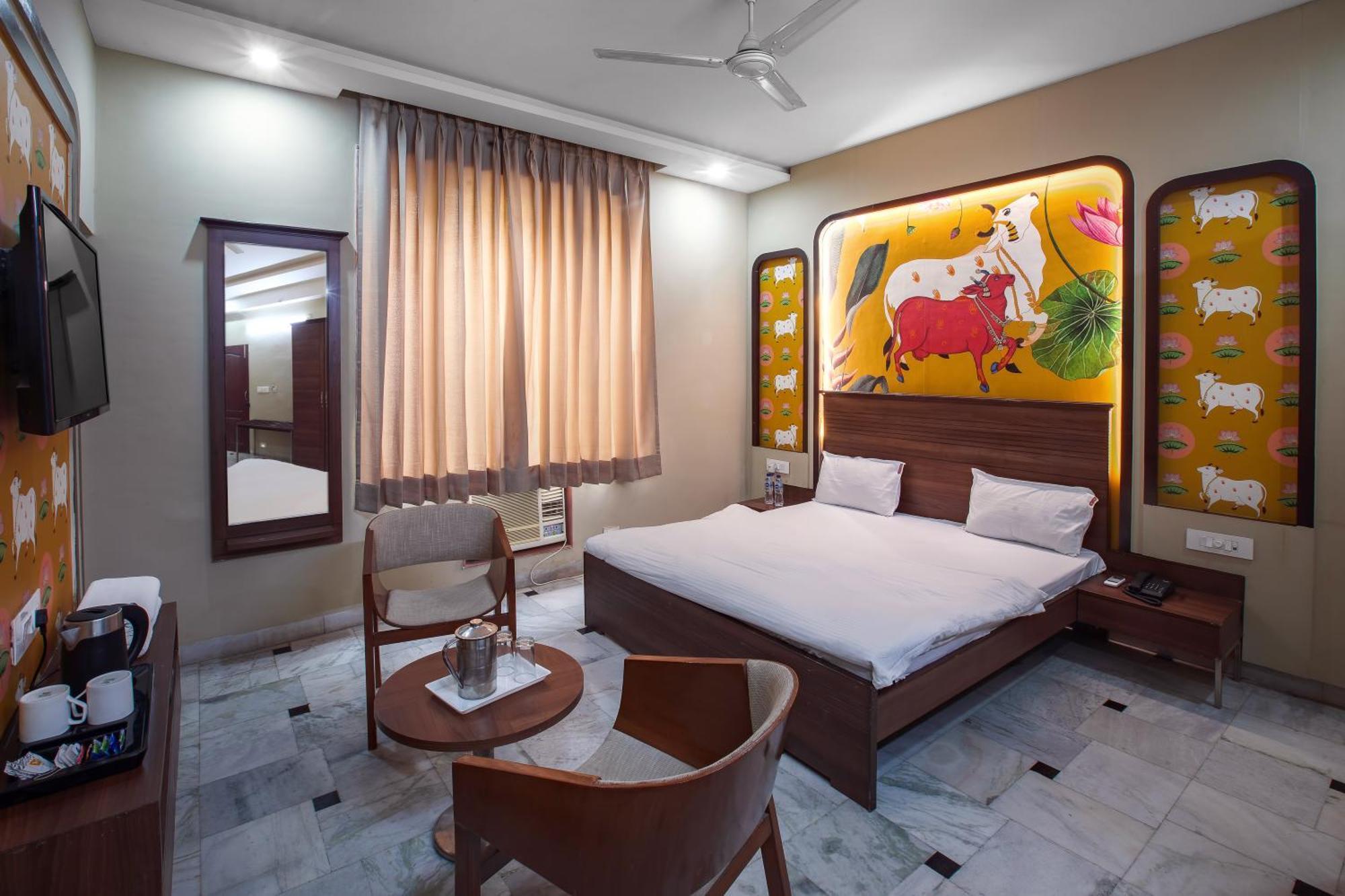 Hotel Bhakti Dhama Vrindāvan Eksteriør bilde